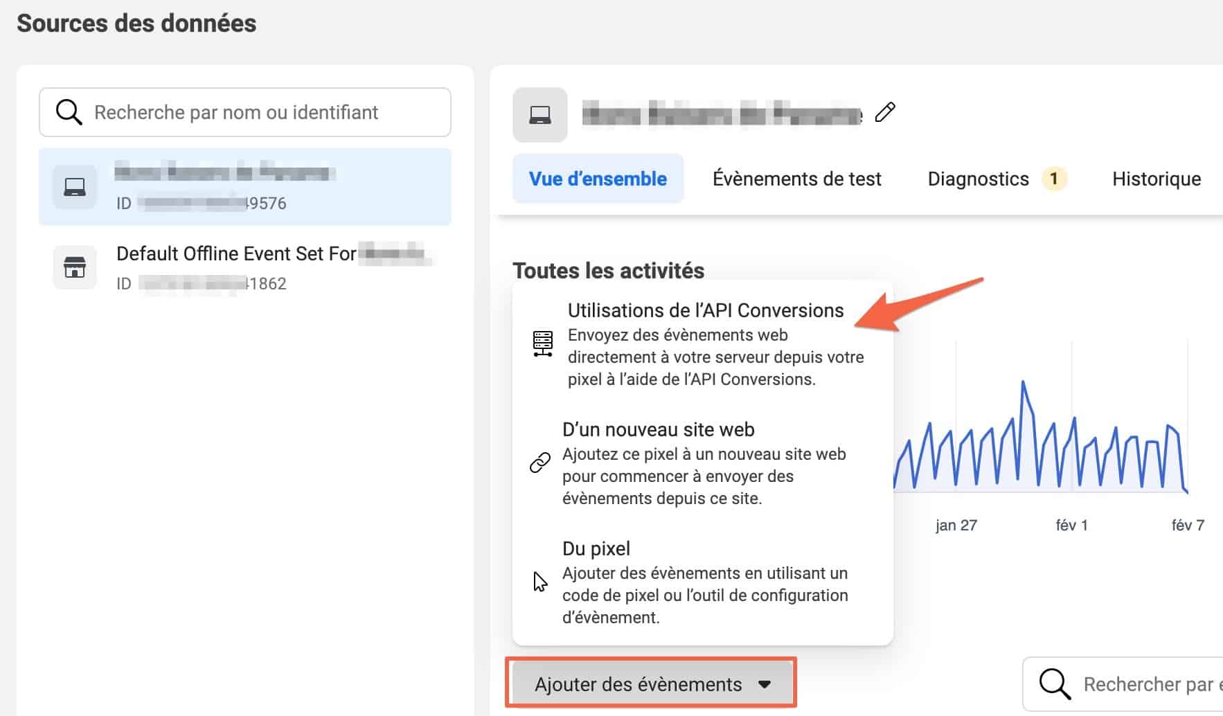 Gestionnaire d’événements Facebook : mise en place manuelle