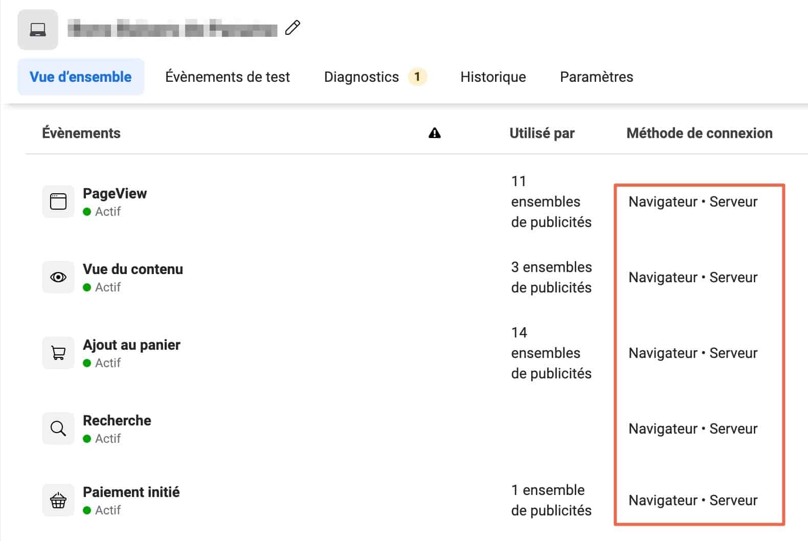 Gestionnaire d’événements Facebook : finaliser l’installation